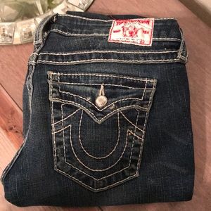 True Religion Jeans with bling buttons